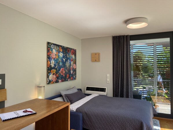 2 habitaciones, tabla de planchar con plancha y wifi gratis 