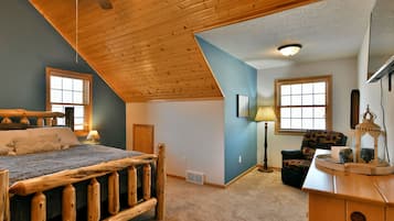 5 slaapkamers, een bureau, reisbedje, gratis wifi