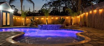 Classic Beach Bungalow with Casita and Heated Pool