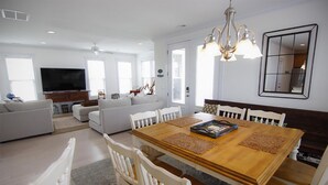 Duplex, 3 Bedrooms | Living room - Bali Sunrise by Sea Scape Properties (Wrightsville Beach)
