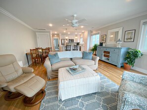 Appartement Duplex, 3 chambres | Salle de séjour