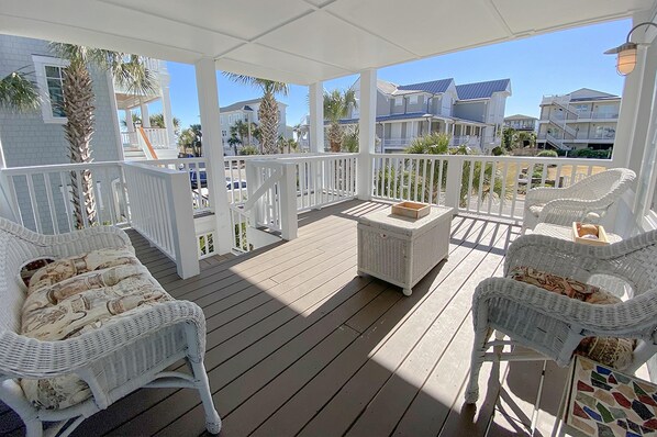 House, 3 Bedrooms | Balcony - Blue Aerie by Sea Scape Properties (Wrightsville Beach)