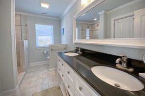 Bathroom - Blue Aerie by Sea Scape Properties (Wrightsville Beach)