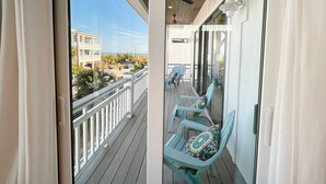 Duplex, 3 Bedrooms | Balcony - Beach Bubble Bungalow by Sea Scape Properties (Wrightsville Beach)