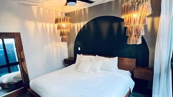 Casa de diseñador, 3 habitaciones, para no fumadores, alberca privada | 3 habitaciones, wifi gratis y ropa de cama