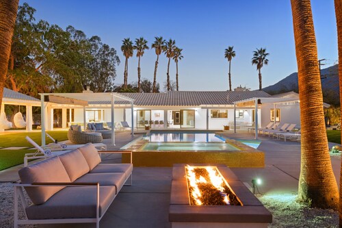 Solaris - Modern Mediterranean Estate with Pool, Spa and Fire Pit