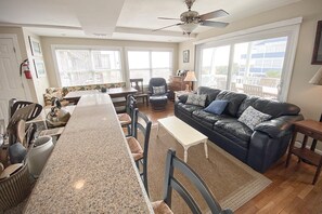 House, 6 Bedrooms | Living room - Wright Time Wright Place by Sea Scape Properties (Wrightsville Beach)