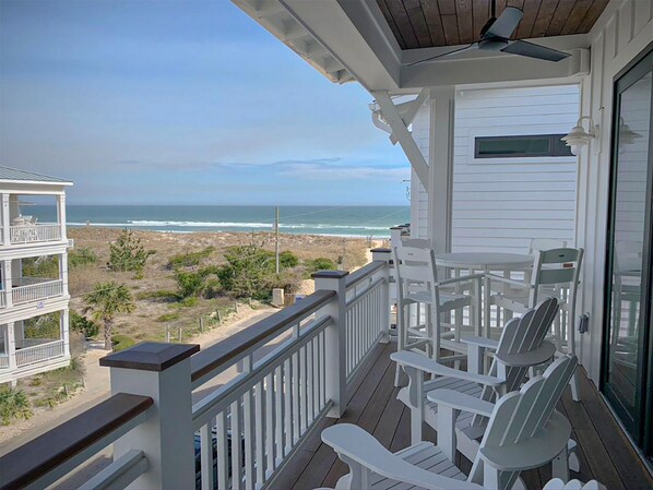 Balcony - Seagull Street Duplex by Sea Scape Properties (Wrightsville Beach)
