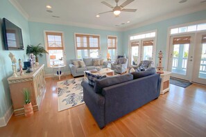 Condo, 4 Bedrooms | Living room - Heron's Nest by Sea Scape Properties (Wrightsville Beach)