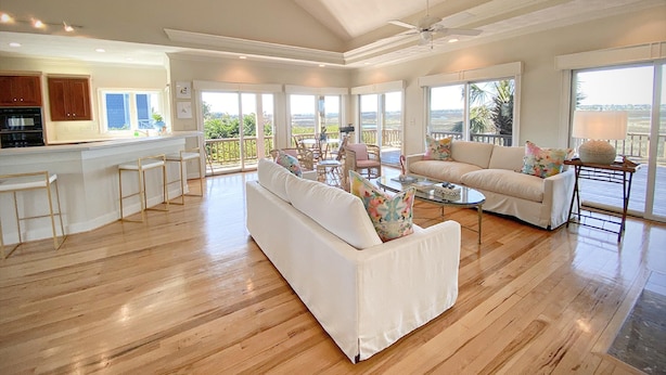 House, 4 Bedrooms | Living room - Windsong II by Sea Scape Properties (Wrightsville Beach)
