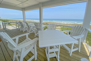 Duplex, 4 Bedrooms | Balcony - Seaside Oceanfront Duplex by Sea Scape Properties (Wrightsville Beach)