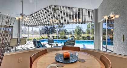 Solar Heated Private Pool & Lanai On Golf Course!