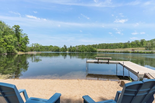 Lake Front, NEW Sandy Beach, Big Buck Hunter & Pac-Man Arcade Games! Near Nisswa