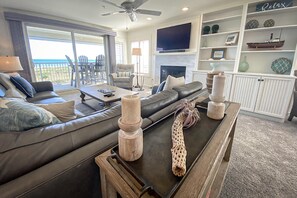Condo, 3 Bedrooms | Living room - Wrightsville Dunes Condos by Sea Scape Properties (Wrightsville Beach)