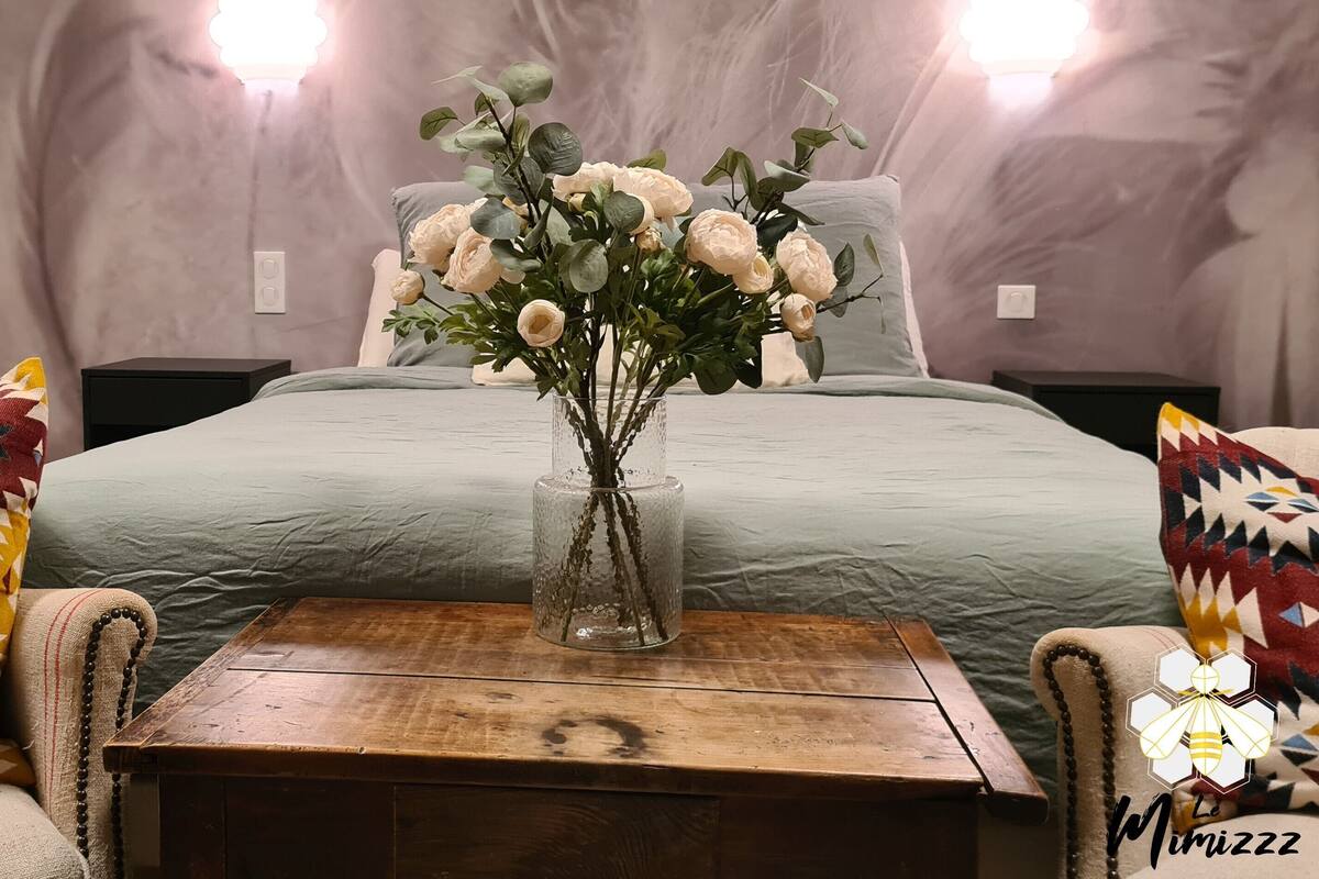 Departamento Confort, baño en la habitación, vista a la ciudad | 1 habitación