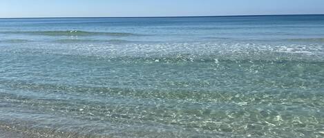 Una spiaggia nelle vicinanze