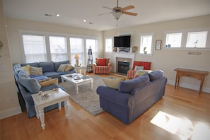 Duplex, 6 chambres | Salle de séjour