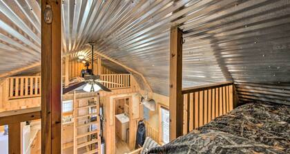 Lakefront Cabin w/ 2 Lofts, Boats on 4 Acres
