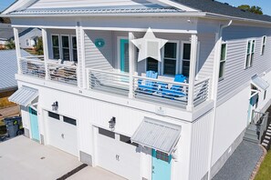 Duplex, 4 Bedrooms | Exterior - Pier Reviewed by Sea Scape Properties (Carolina Beach)