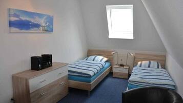 2 habitaciones, caja de seguridad en la habitación y wifi