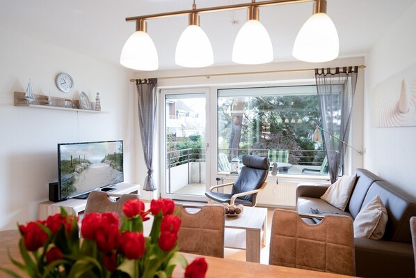 Télévision, lecteur de DVD, chaîne hi-fi