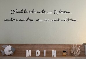 Interior detail - (DKK9c) Holiday apartment Ostsee-hn-sucht F**** - Holiday apartment "Ostsee-hn-sucht" (Timmendorfer Strand)