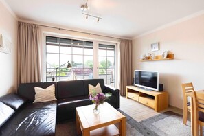 TV, DVD player, stereo