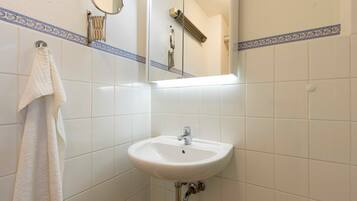 Shower, hair dryer