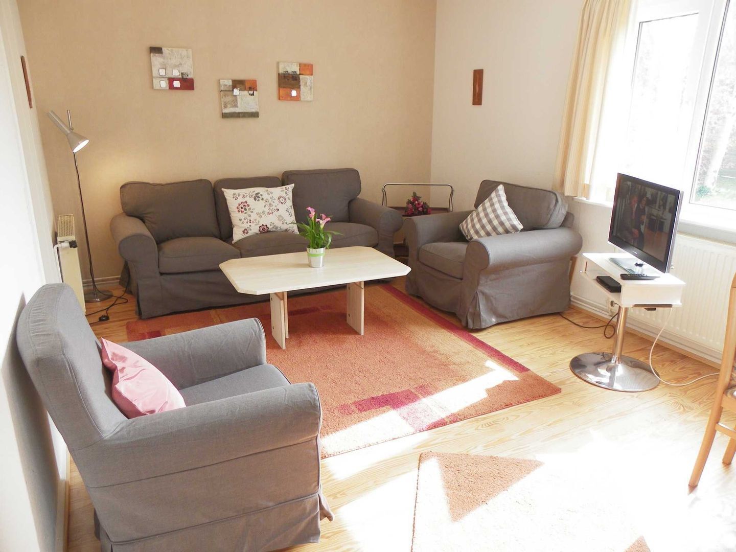 Fernseher, Stereoanlage
