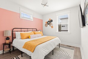 4 habitaciones, tabla de planchar con plancha y wifi gratis 