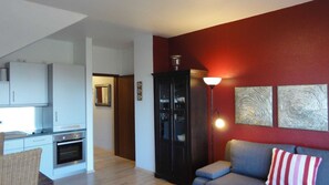 TV, DVD player, stereo