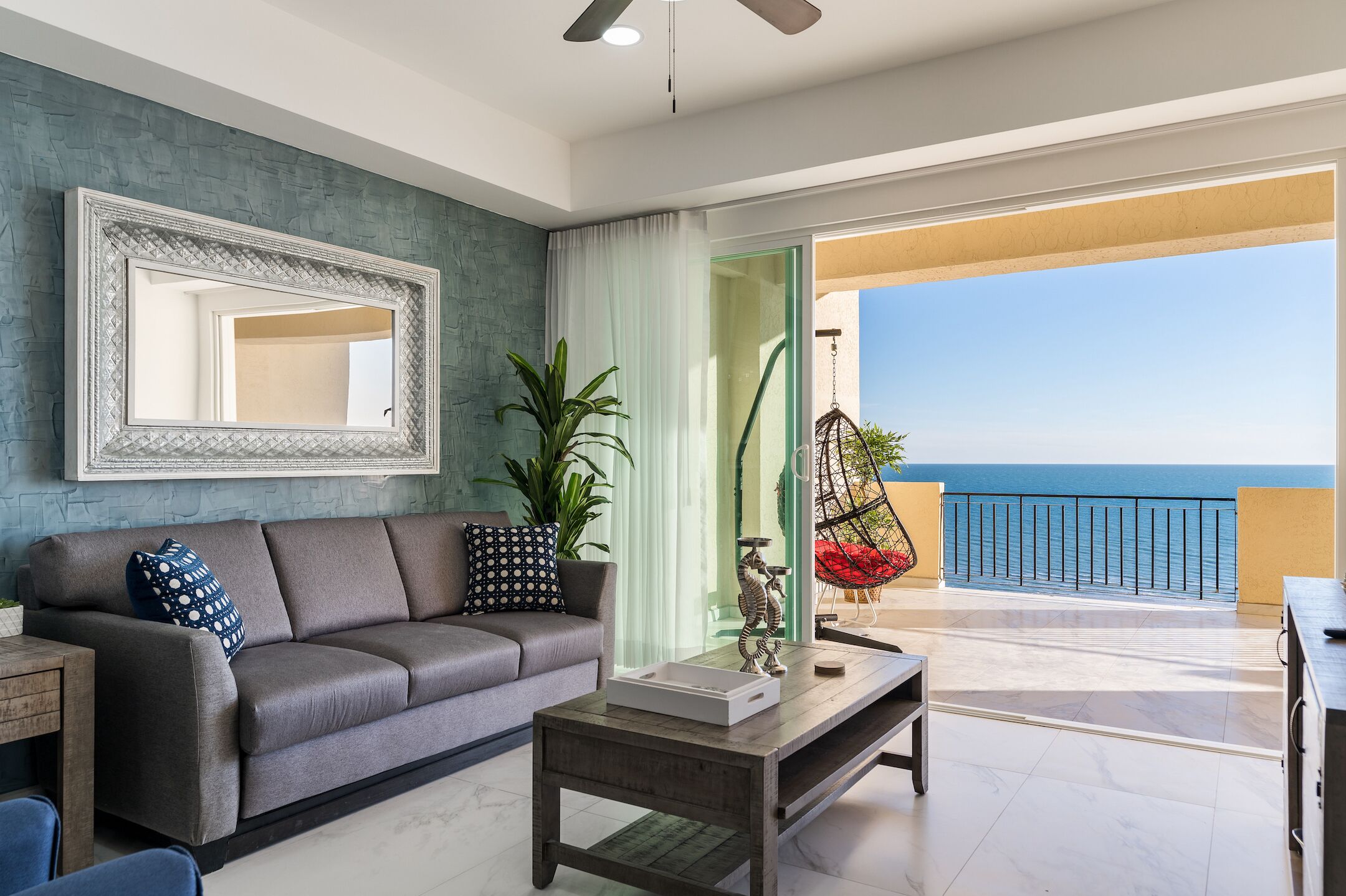 Beautiful Luxury Oceanfront Condo with Fully Furnished Balcony and Ocean Views