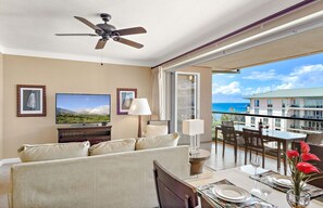 TV, lettore DVD, impianto stereo