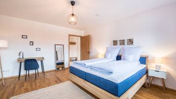 7 Schlafzimmer, kostenloses WLAN, Bettwäsche