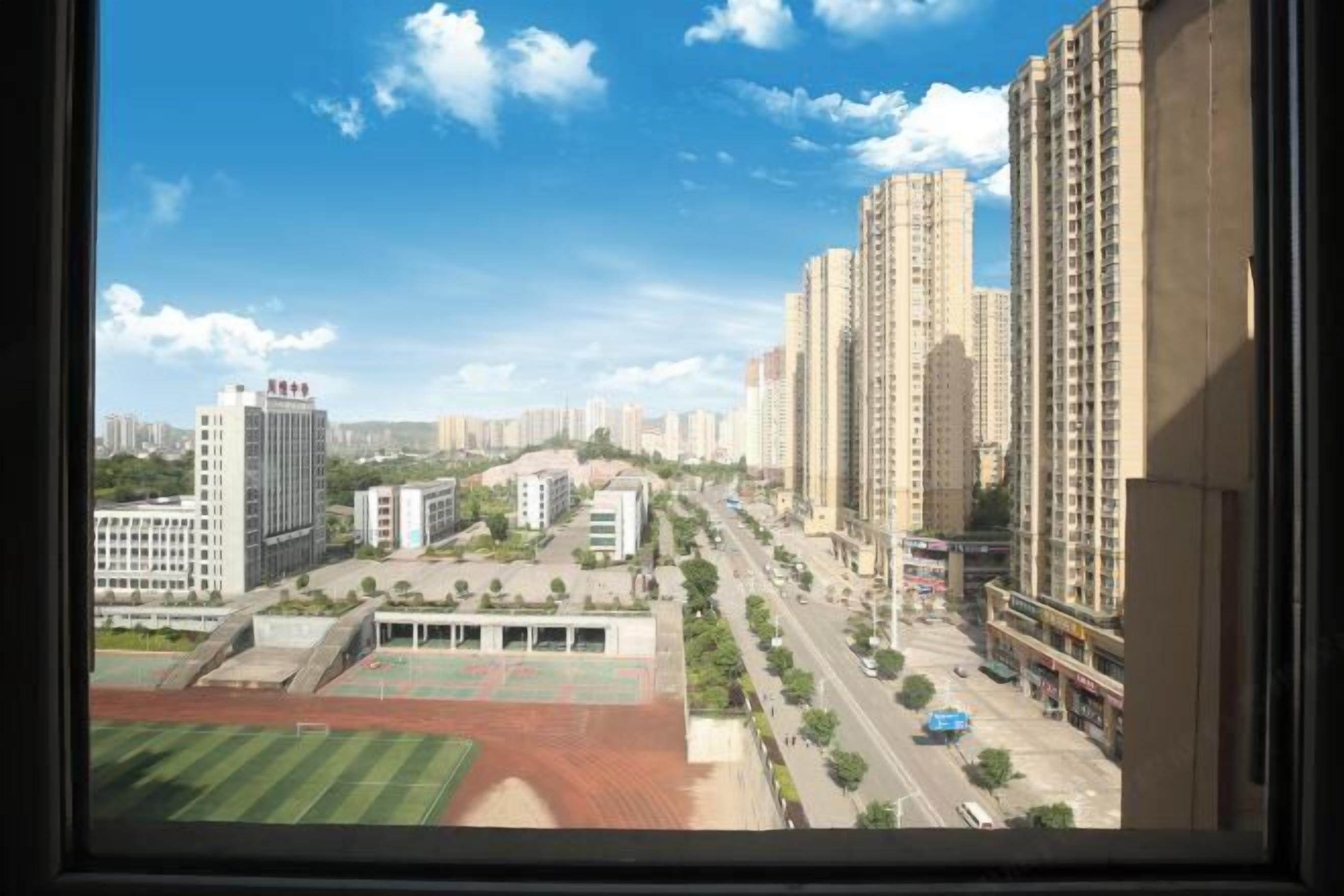 Vista des de l'allotjament