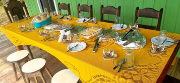 Free daily full breakfast