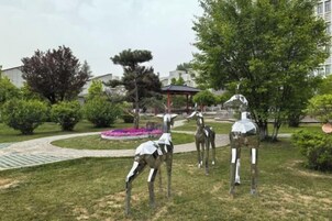 A szálláshely külső területei