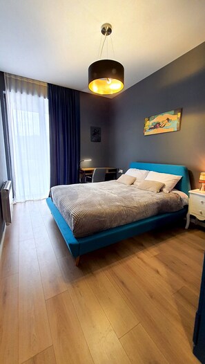 1 Schlafzimmer, Schreibtisch, Bügeleisen/Bügelbrett, WLAN