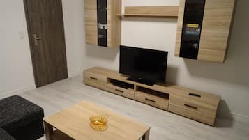 Smart TV, DVD player, video library