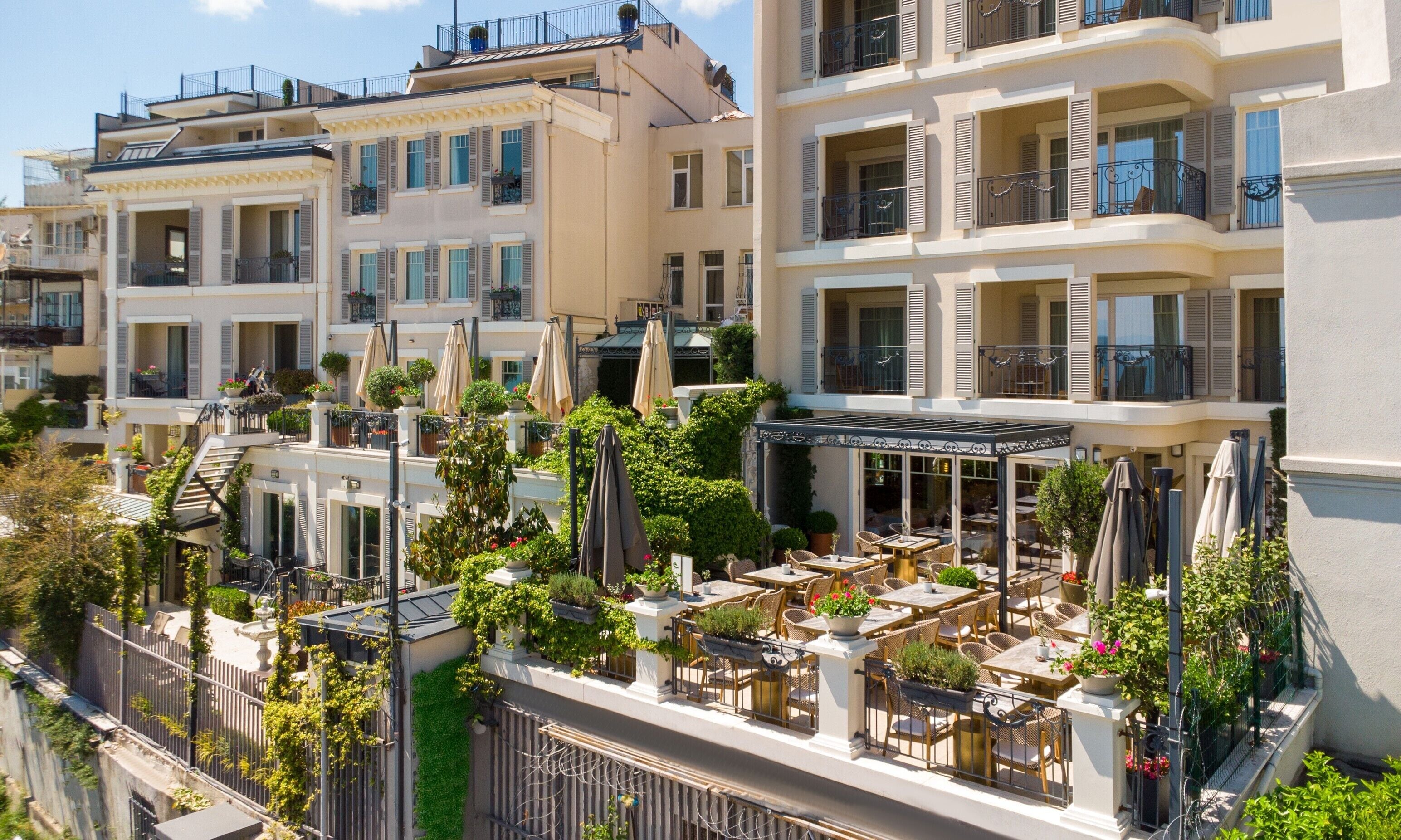 Facciata della struttura