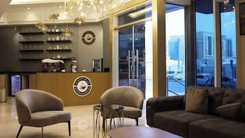 Sala de estar en el lobby