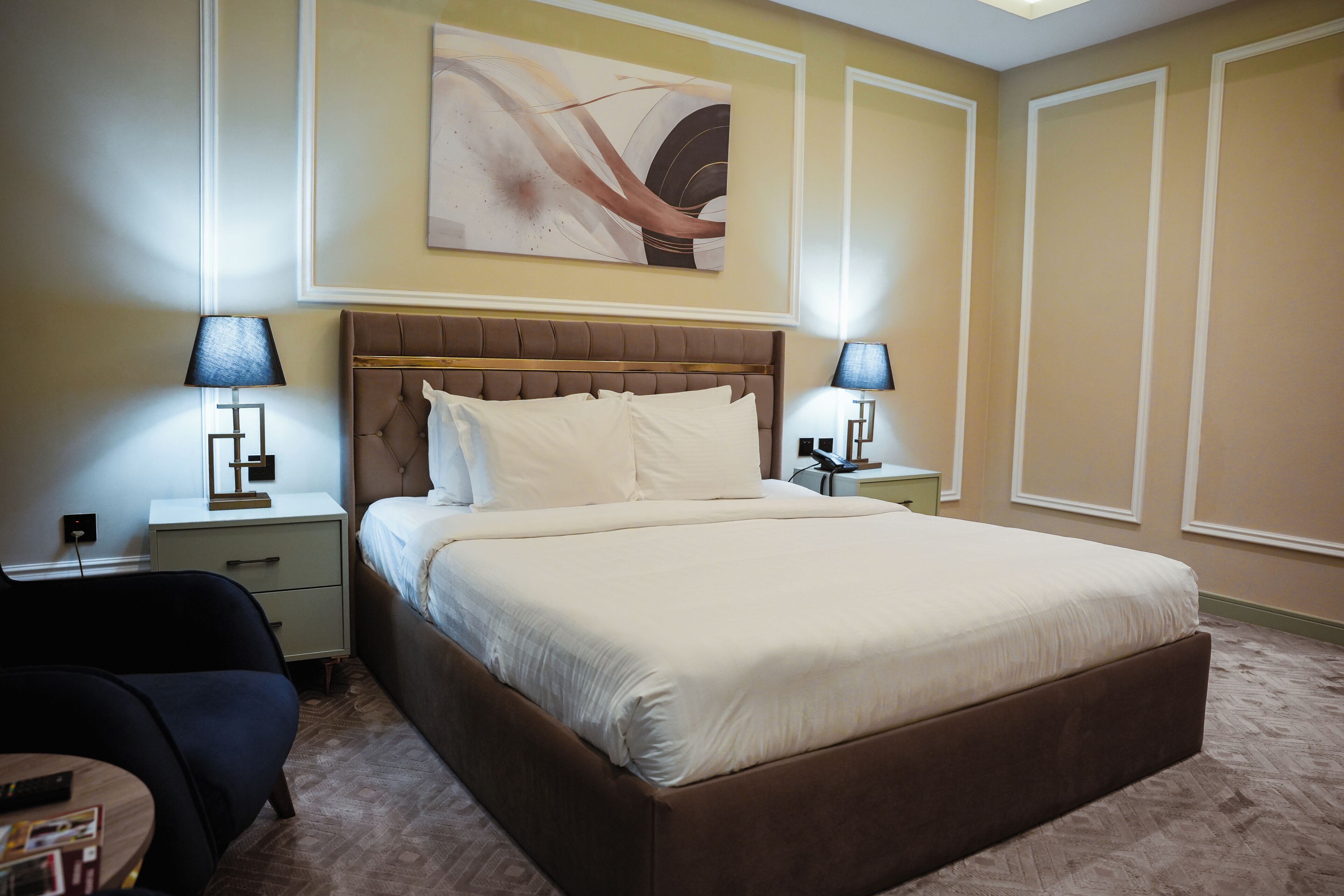 Standard King Room | 高級寢具、羽絨被、客房內保險箱、隔音