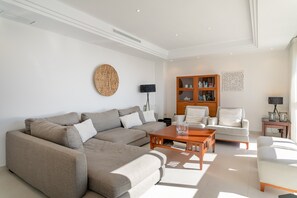 TV, DVD player, stereo