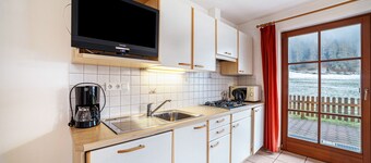 Appartamento "Rieglhof Maisel" con vista sulle montagne, giardino e Wi-Fi