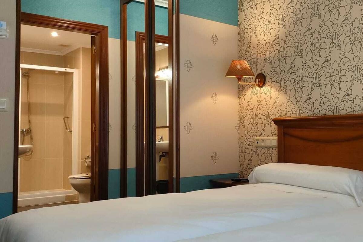 Habitación estándar con 2 camas individuales | Escritorio, wifi gratis, ropa de cama