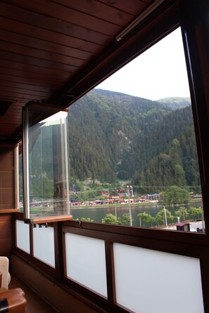 Majoituspaikan julkisivu