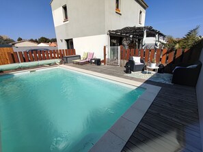 Outdoor pool - Villa with pool (VEDENE)