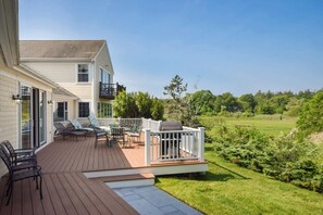Terrace/patio - Water Views & Private Tennis Court! (Barnstable)