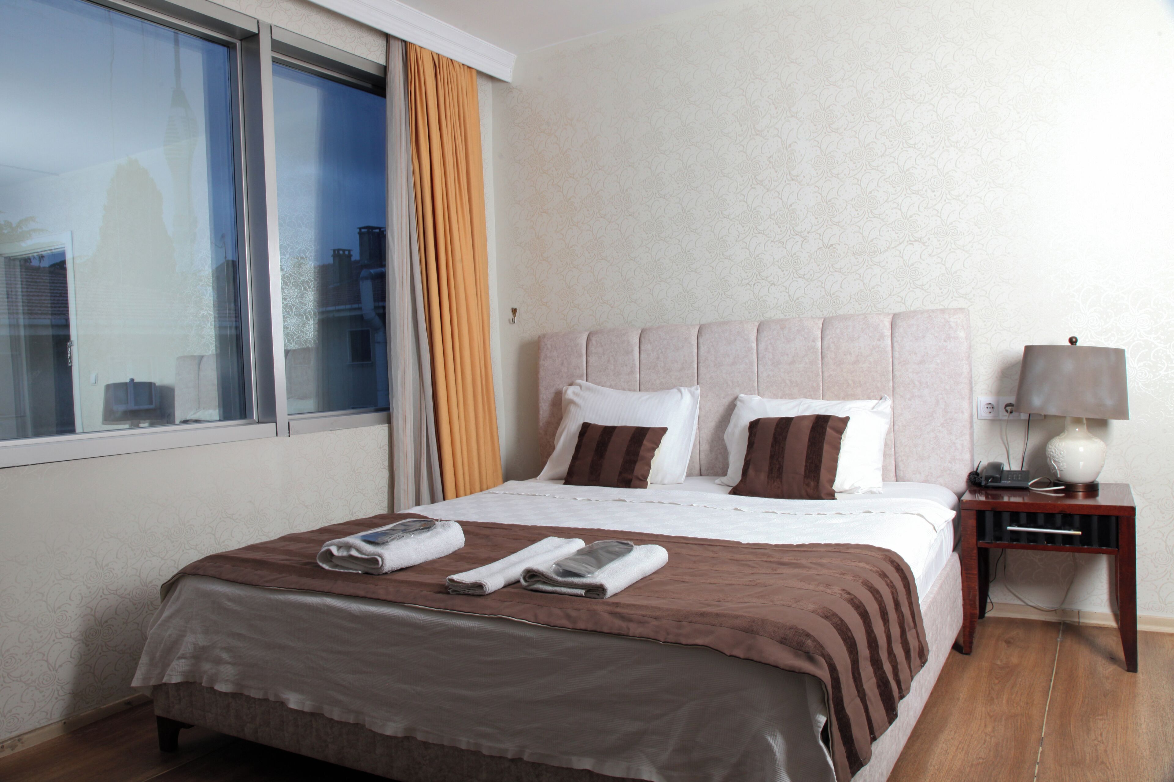 Deluxe-Doppelzimmer | Hochwertige Bettwaren, Minibar (mit einigen kostenlosen Artikeln)