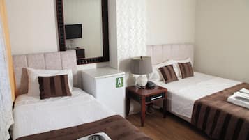 Classic Triple Room | Premium bedding, free minibar items, desk, blackout drapes